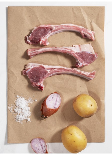 Costillas de cordero lechal de Navarra