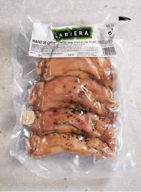 Manos de cerdo cocidas