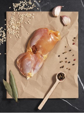 Muslo de pollo deshuesado