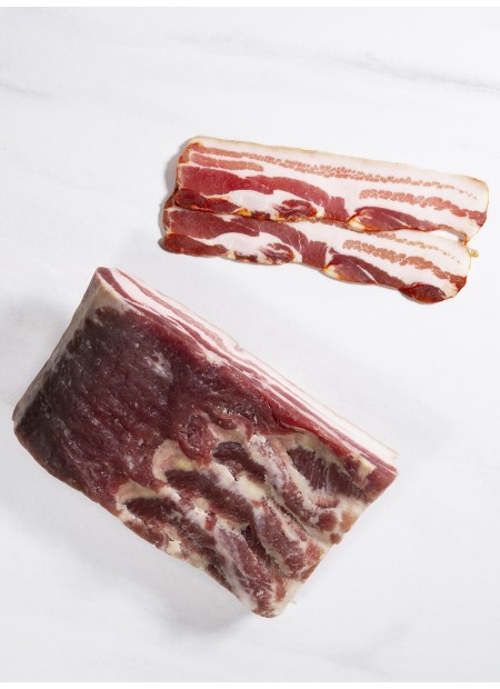 Panceta curada blanca