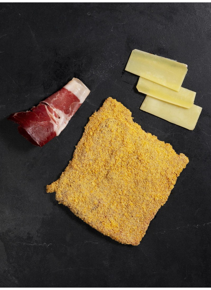 Cabezada cerdo+jamón serrano+queso GOUDA