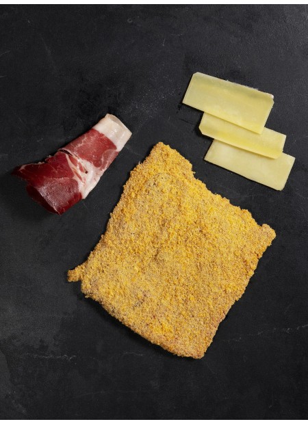 Cabezada cerdo+jamón serrano+queso GOUDA