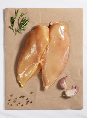Pechuga de pollo fileteada