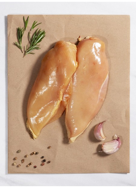 Pechuga de pollo fileteada