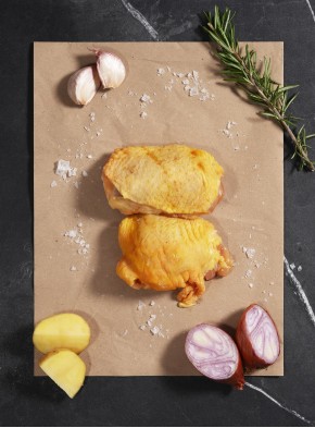 Muslo de pollo troceado