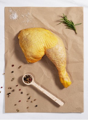 Muslo de pollo enteros